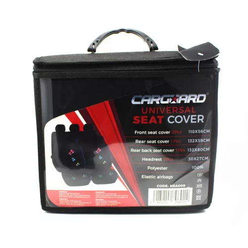 Carguard HSA009 9db-os autós üléshuzat szett - pillangós-fekete (55672BF)