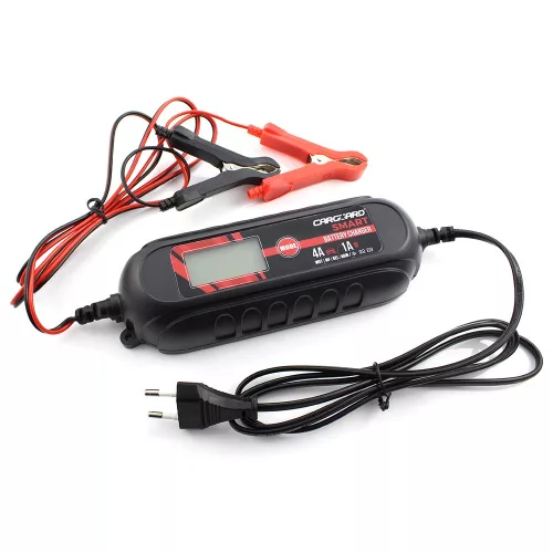 Carguard automata akkumulátor töltő 6-12V 1-4A (55777B)