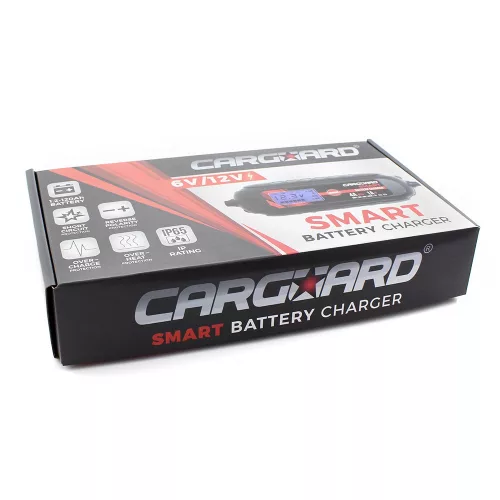 Carguard automata akkumulátor töltő 6-12V 1-4A (55777B)