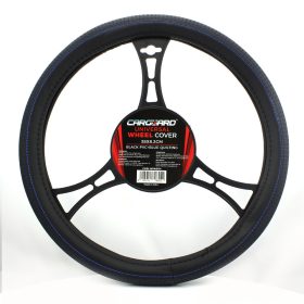   Carguard HVA004 csúszásmentes kormányvédő - 38cm - kék-fekete (55757BL)