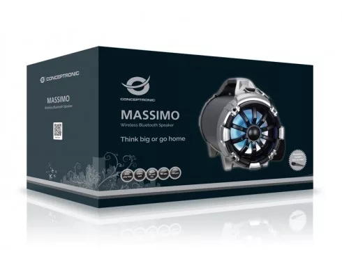 Conceptronic MASSIMO01B akkumulátoros Bluetooth hangszóró