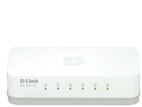 D-Link DLKGO-SW-5E 5 portos Fast Ethernet Easy Desktop Switch