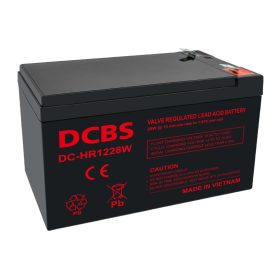DCBS DC-HR1228W 12V 7Ah szünetmentes UPS akkumulátor