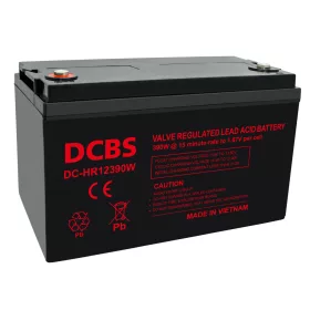 DCBS DC-HR12390W 12V 120Ah szünetmentes UPS akkumulátor
