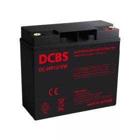 DCBS DC-HR1276W 12V 20Ah szünetmentes UPS akkumulátor