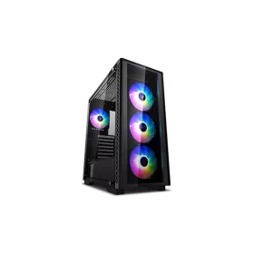   DEEPCOOL MATREXX 50 ADD-RGB 4F deepcool számítógépház - matrexx 50 add-rgb 4f (fekete, ablakos, 4x12cm ventilátor, atx, matx, 1xusb3.0, 2xusb2.0)