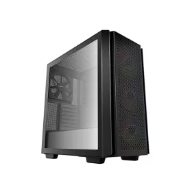   DEEPCOOL CG560 deepcool számítógépház - cg560 (fekete, ablakos, 3x12cm ventilátor, mini-itx / mico-atx / atx / e-atx, 2xusb3.0)