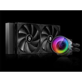   DEEPCOOL CASTLE 280EX deepcool cpu water cooler - castle 280ex (max 39,8db; max. 164,85 m3/h; 2x14cm)