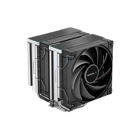 DEEPCOOL AK620 deepcool cpu cooler - ak620 (28 db; max, 117,21 m3/h; 4pin csatlakozó, 6 db heatpipe, 2x12cm, pwm)