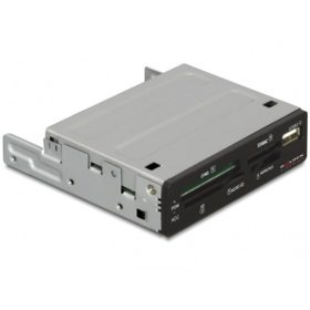   Delock 91674 USB 2.0 3,5" 43 in 1 kártyaolvasó + 1 x USB 2.0 port