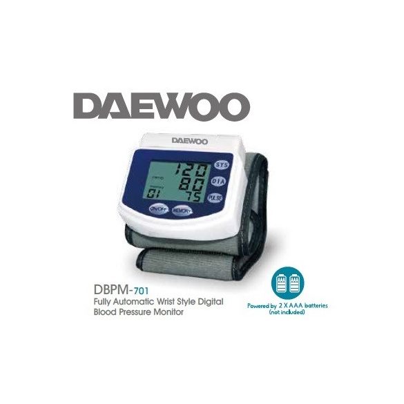 Daewoo DBPM-701 vérnyomásmérő csuklós