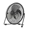 DeLight USB-s asztali mini 18 cm ventilátor - fekete (51110)