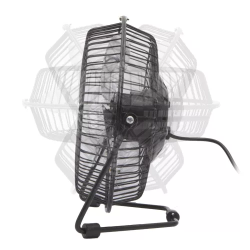 DeLight USB-s asztali mini 18 cm ventilátor - fekete (51110)