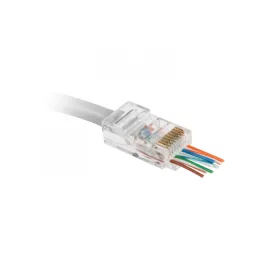   Delight 8P8C moduláris dugó - átmenő - CAT5e RJ45 (05223PT)