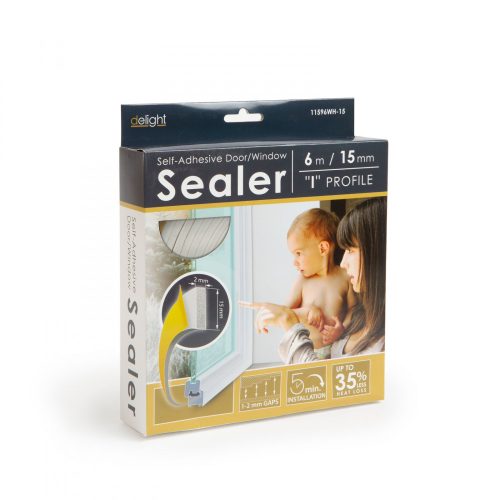 Delight Öntapadós ajtó- ablakszigetelő (11596WH-15)