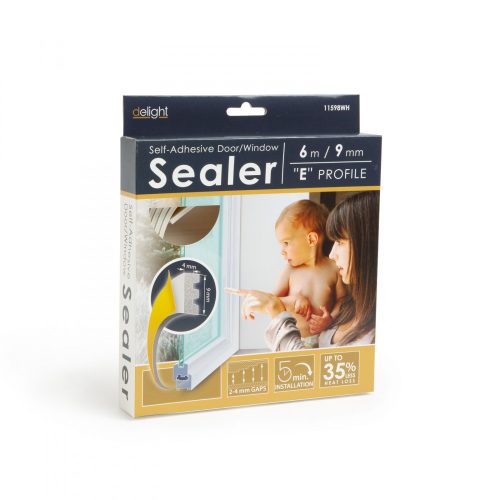 Delight Öntapadós ajtó- ablakszigetelő (11598WH)