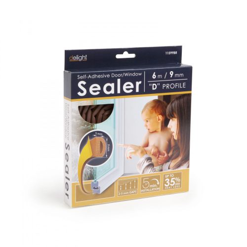Delight Öntapadós ajtó- ablakszigetelő (11599BR)