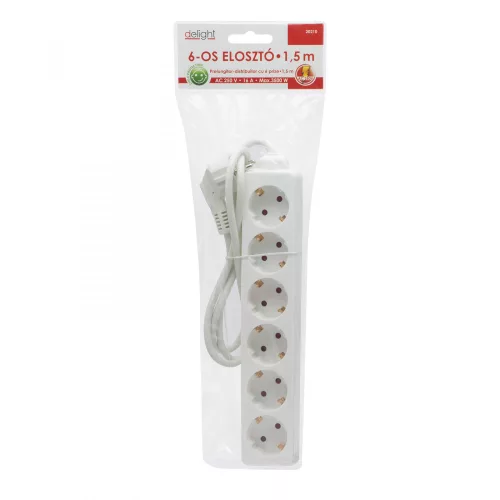 Delight 6-os elosztó (20210)