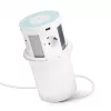 Delight Rejtett elosztó - 4-es + vezeték nélküli töltés + 2xUSB + 2xType-C - fehér (20434WH)
