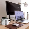 Delight Rejtett elosztó - 4-es + vezeték nélküli töltés + 2xUSB + 2xType-C - fehér (20434WH)