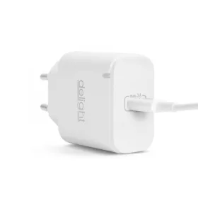   Delight Adapter - Type-C - gyorstöltő, PD20W - fehér (55046WH)