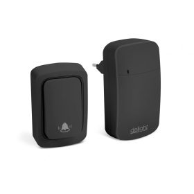   Delight Digitális elem- és vezeték nélküli csengő - Kinetic (55345BK)