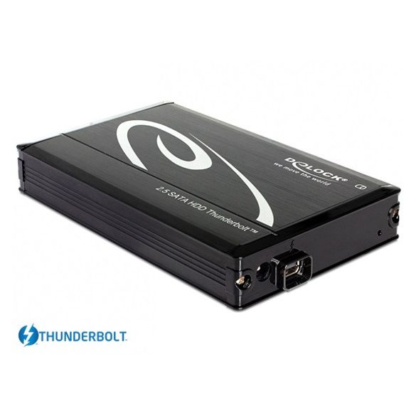 Delock Delock 42490 2,5" SATA HDD/SSD - Thunderbolt™ külső ház