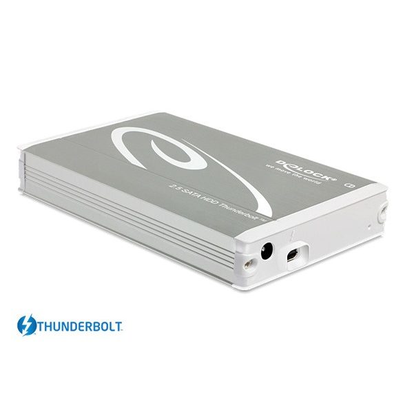Delock Delock 42510 2,5" SATA HDD/SSD - Thunderbolt™ külső ház