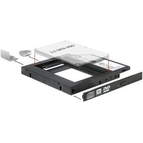 Delock 61993 slim sata 5.25" ssd beépítő keret