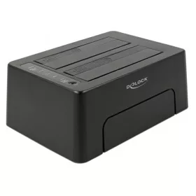   Delock Delock 63957 USB-C 3.1 dokkoló állomás 2 x SATA HDD / SSD számára klón funkcióval