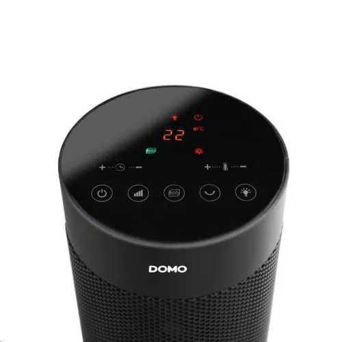 Domo DO7345H hősugárzó oszlop kandalló hatással