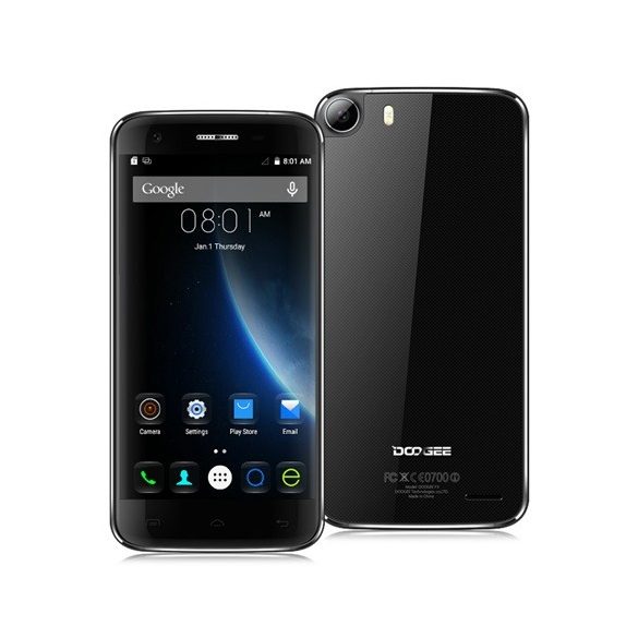 Doogee F3 mobiltelefon (fekete)