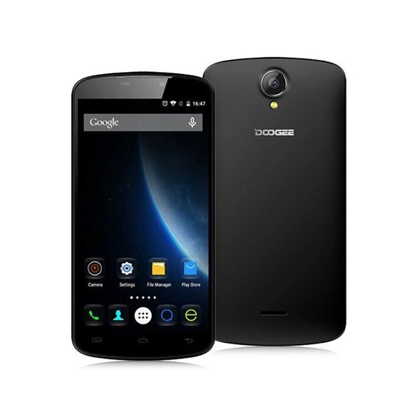 Doogee X6 mobiltelefon (fekete)
