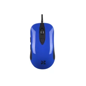   Dream Machines Egér Gamer - DM1 FPS Ocean Blue (optikai szenzor: PMW3389, 400-16000 dpi, 6 gomb, 1000 Hz)