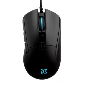   Dream Machines Egér Gamer - DM4 Evo (optikai szenzor: PMW3389, 400-16000 dpi, 7 gomb, 1000 Hz)