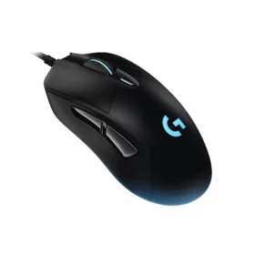   Logitech Egér - G403 Hero (Vezetékes, USB, 6 gombos, Súlyozható, 16000 DPI, fekete)