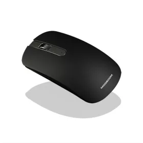   ModeCom Egér Notebook Vezeték Nélküli - WM102 (Optikai érzékelő; 800-1600DPI; micro vevő; fekete-ezüst)