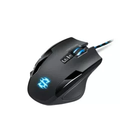  Sharkoon Egér Gamer - Skiller SGM1 (optikai; 10800DPI; Pixart PMW3336 chip; Omron gombok; világítás; súlyozható; fekete)