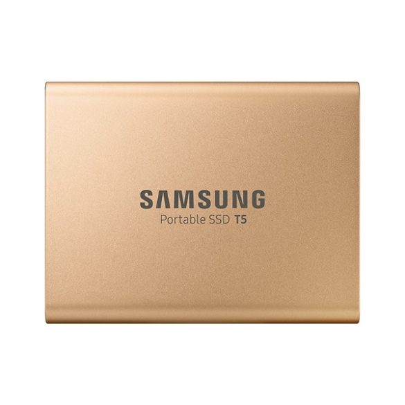 Samsung Külső SSD 1TB - MU-PA1T0G/EU (T5 Series, USB 3.1, Rose Gold)