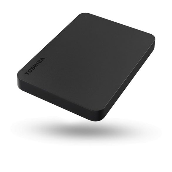 Toshiba Külső HDD 2.5" - 500GB Canvio Basics Fekete (USB3.0; ~5Gbps; NTFS/HFS+; matt)