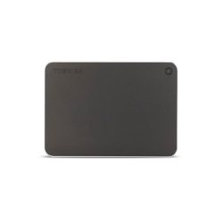   Toshiba Külső HDD 2.5" - 4TB Canvio Premium Antracit (USB3.0; ~5Gbps; HFS+; USB3.1 Type-C Adapter; Aluminium)