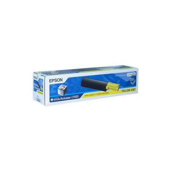 Epson C1100 4k (S050187) sárga eredeti toner