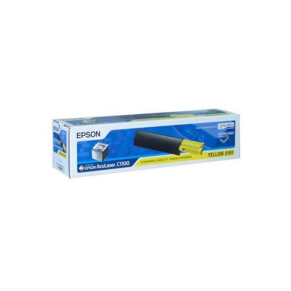 Epson C1100 1,5k (S050191) sárga eredeti toner