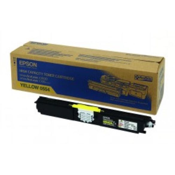 Epson C1600,CX16 2,7k (S050554) sárga eredeti toner