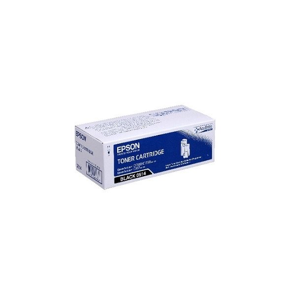 Epson C1700 2k (S050614) fekete eredeti toner