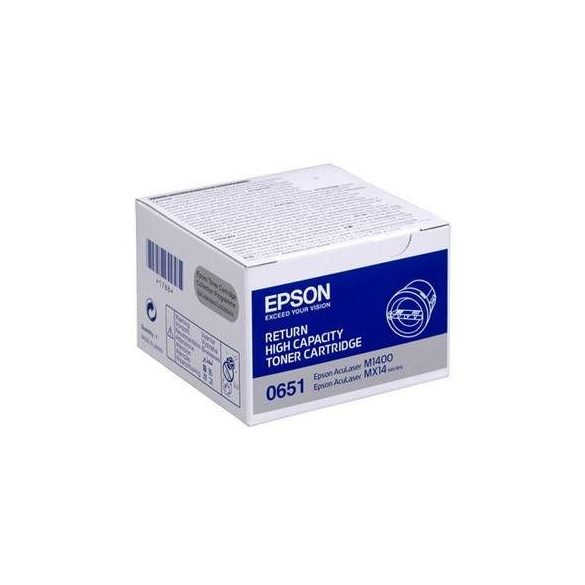 Epson M1400 2,2k (S050651) fekete eredeti toner