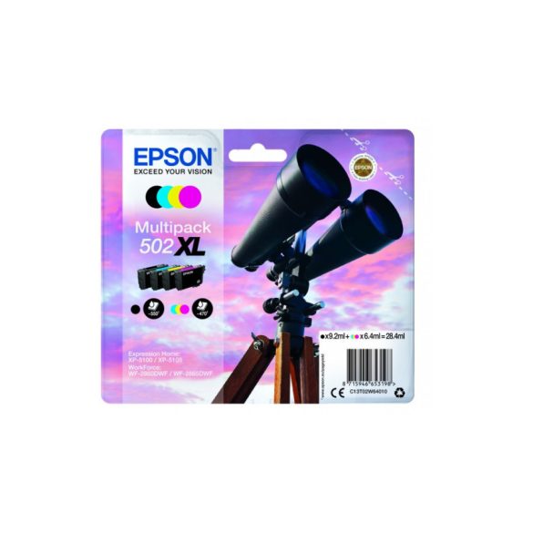 Epson T02W6 eredeti tintapatron multipack (C13T02W64010)
