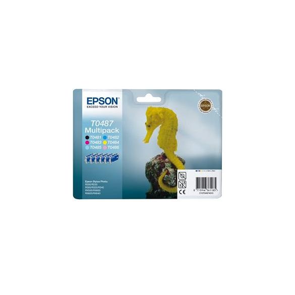 Epson T0487 eredeti tintapatron multipack