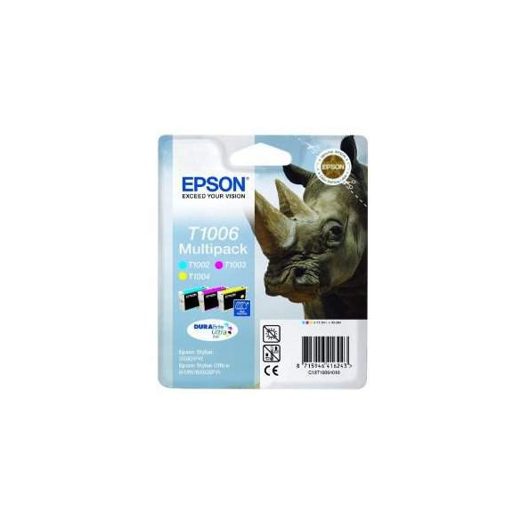 Epson T1006 eredeti színes tintapatron multipack