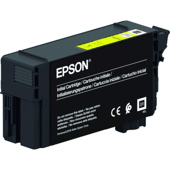 Epson T40D4 sárga eredeti tintapatron